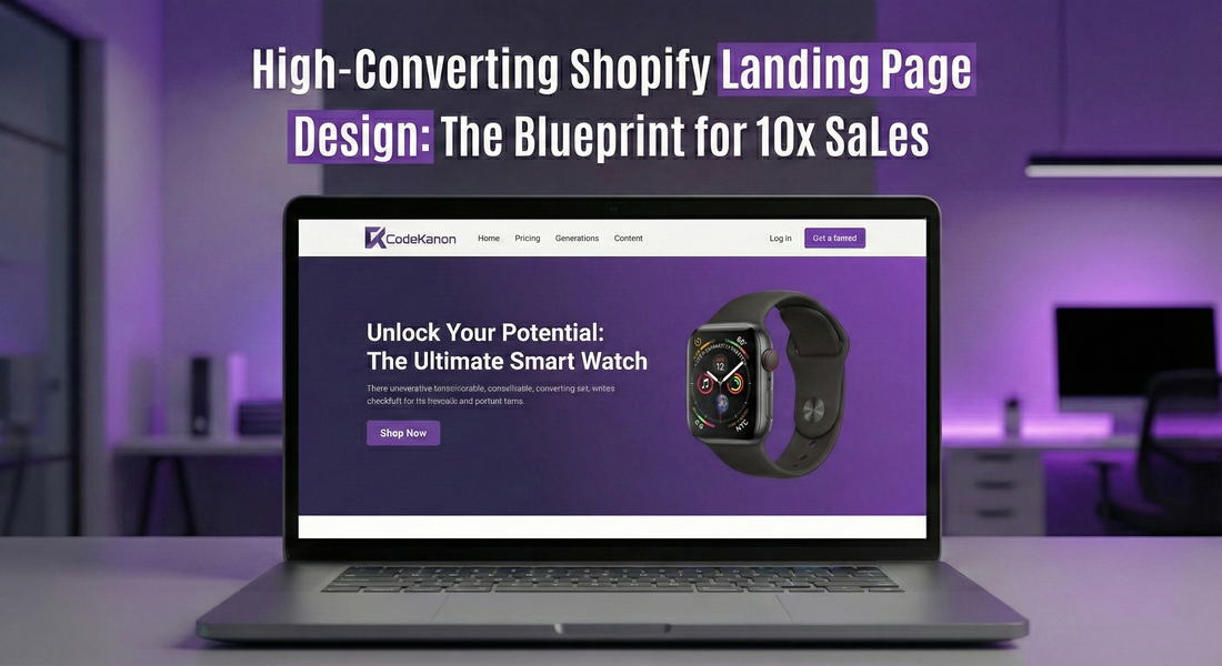 Shopify Landing Page Design
