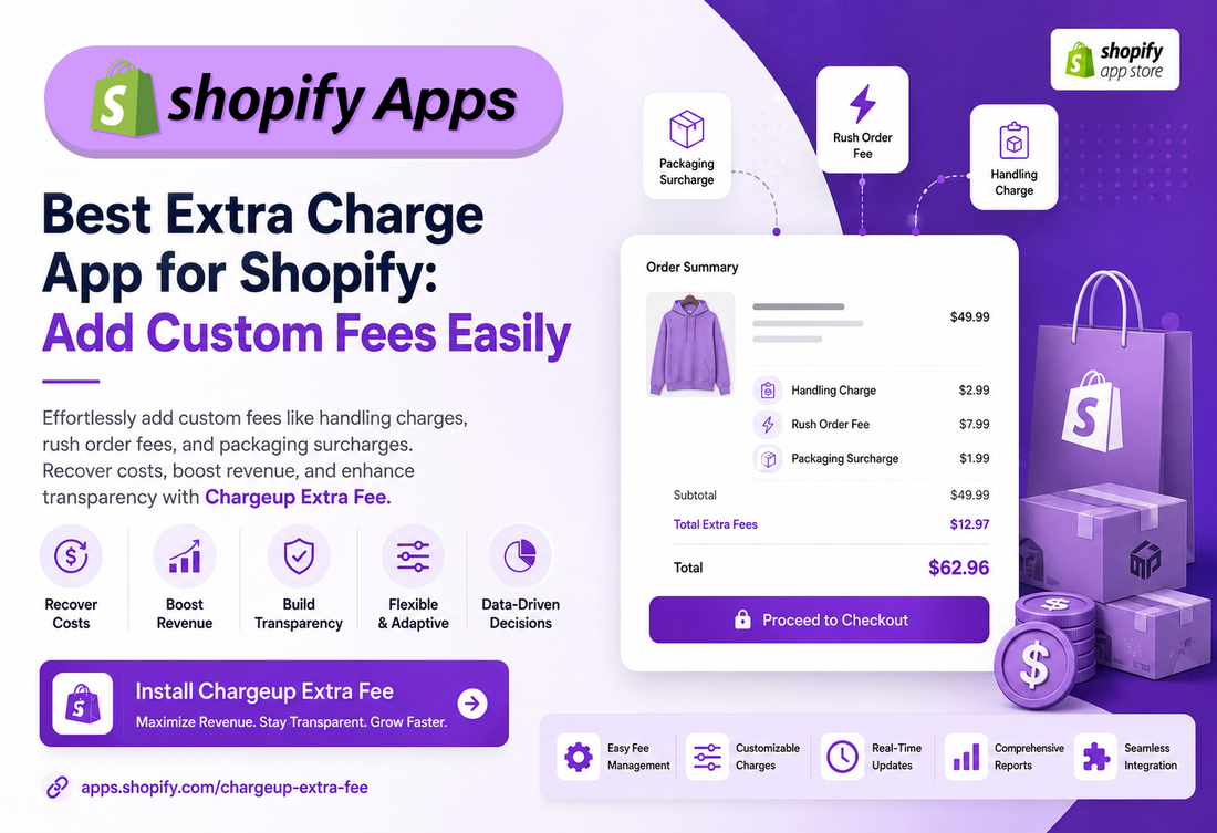 Best Extra Charge App for Shopify: Add Custom Fees Easily