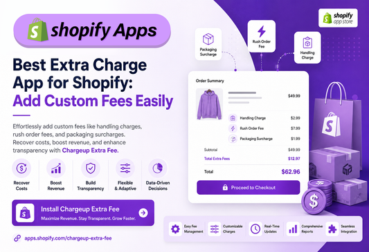 Best Extra Charge App for Shopify: Add Custom Fees Easily
