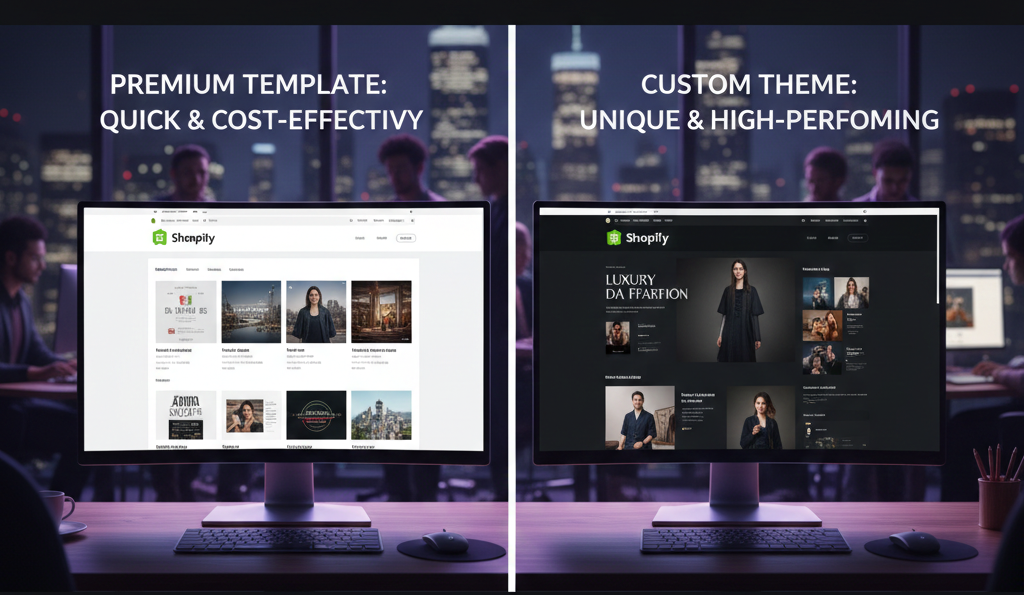 Custom Theme vs. Premium Template: Which is Right for Your Brand in 2026?