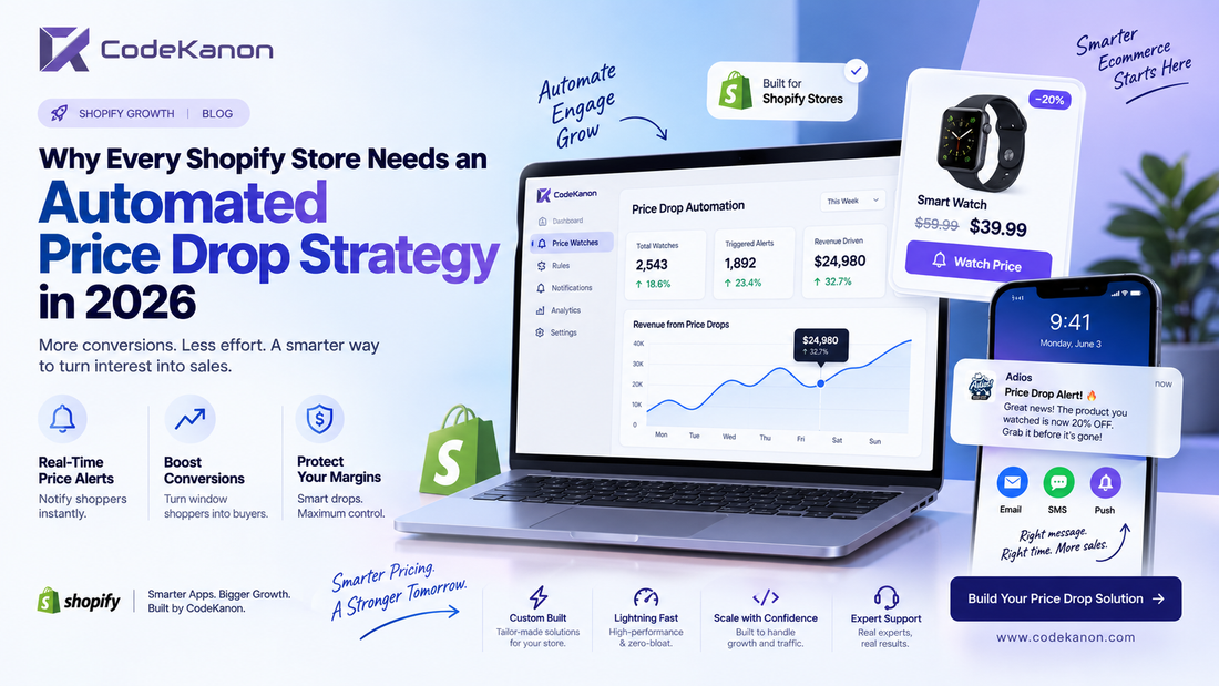 automated price drop app for Shopify