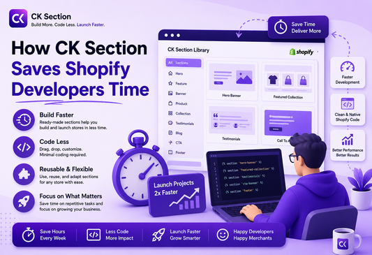 CK Section saves Shopify developers time