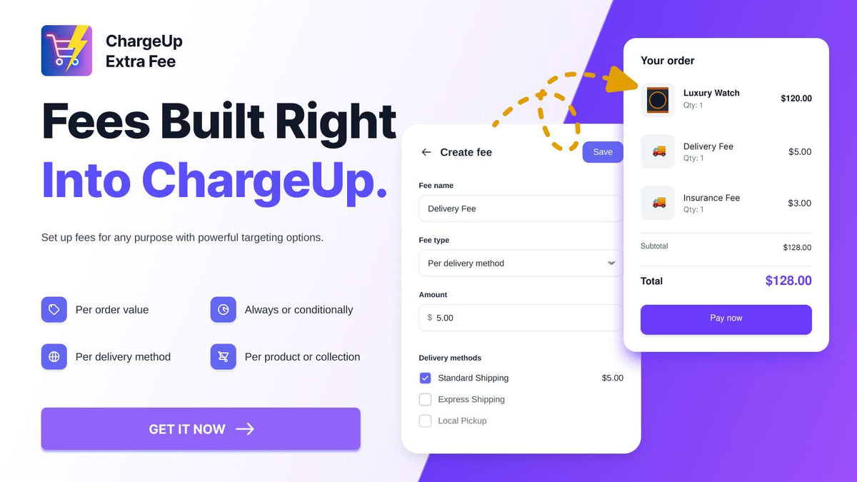Chargeup Extra Fee - CodeKanon Shopify Experts Image 2