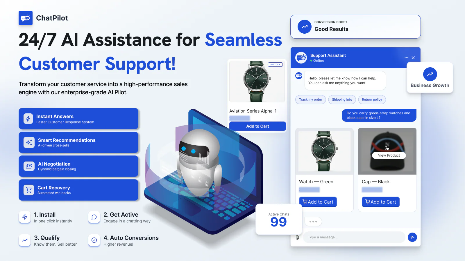 ChatPilot-Ai Sales ChatBot