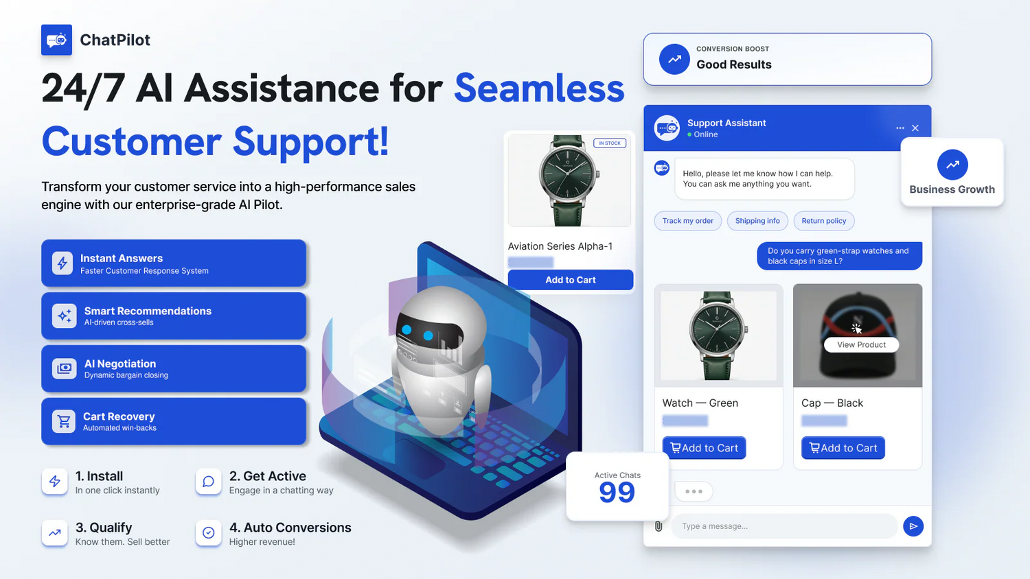 ChatPilot-Ai Sales ChatBot