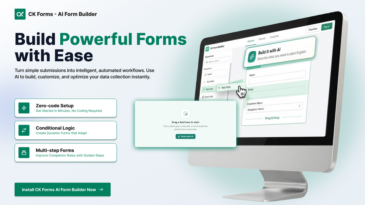 CK Forms - Ai Form Builder