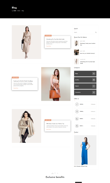 store blog