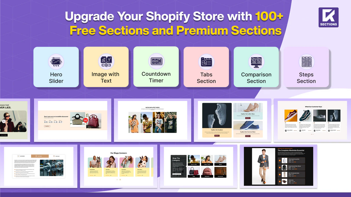 CK Theme Sections & Widgets