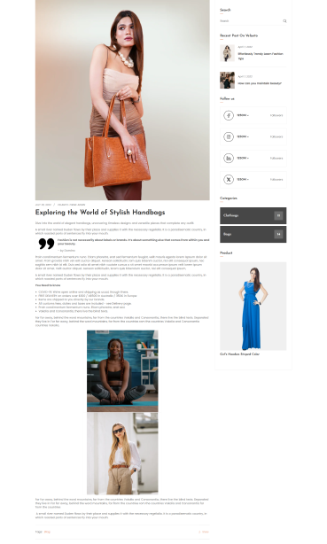 single blog
